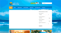 Desktop Screenshot of hotelmarysol.com